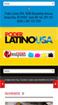 Mobile Screenshot of poderlatinousa.com